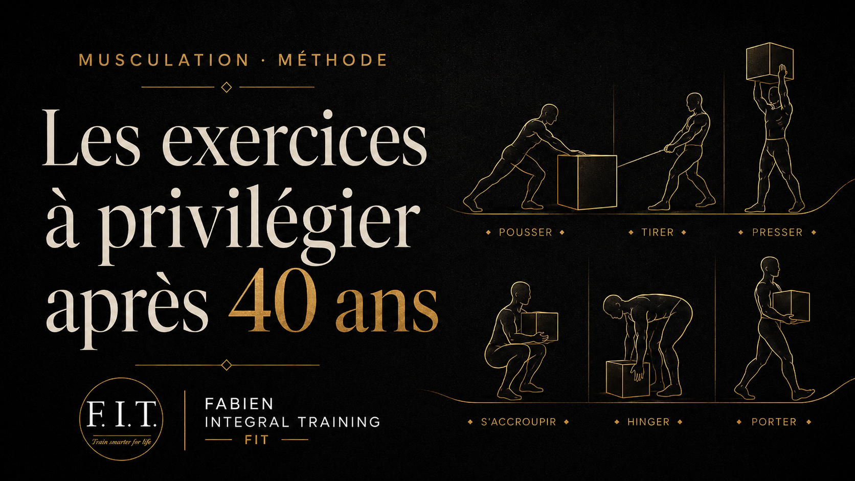 Musculation après 40 ans : les exercices à privilégier