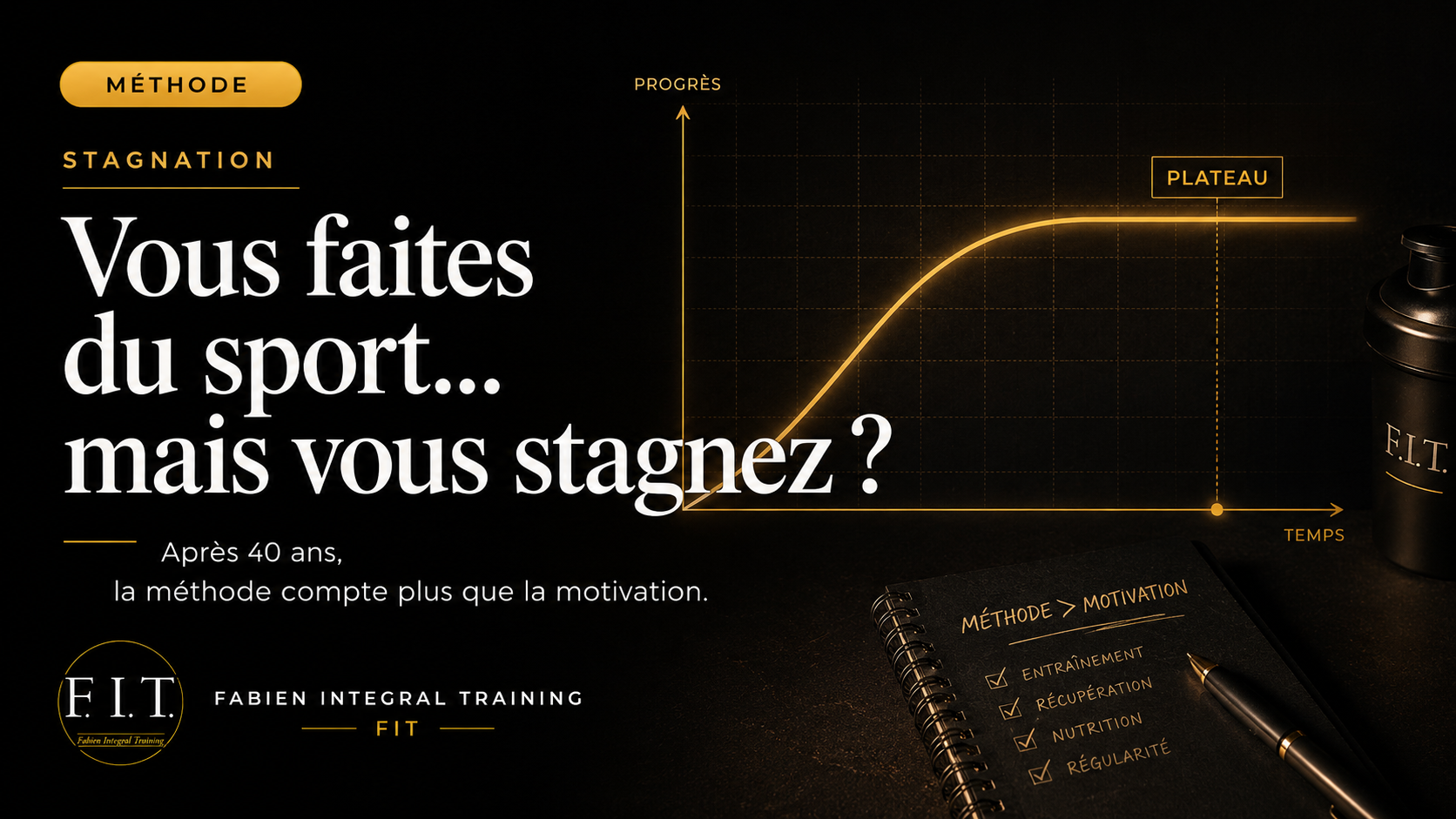Pourquoi vous ne progressez plus après 40 ans, même en faisant du sport ?